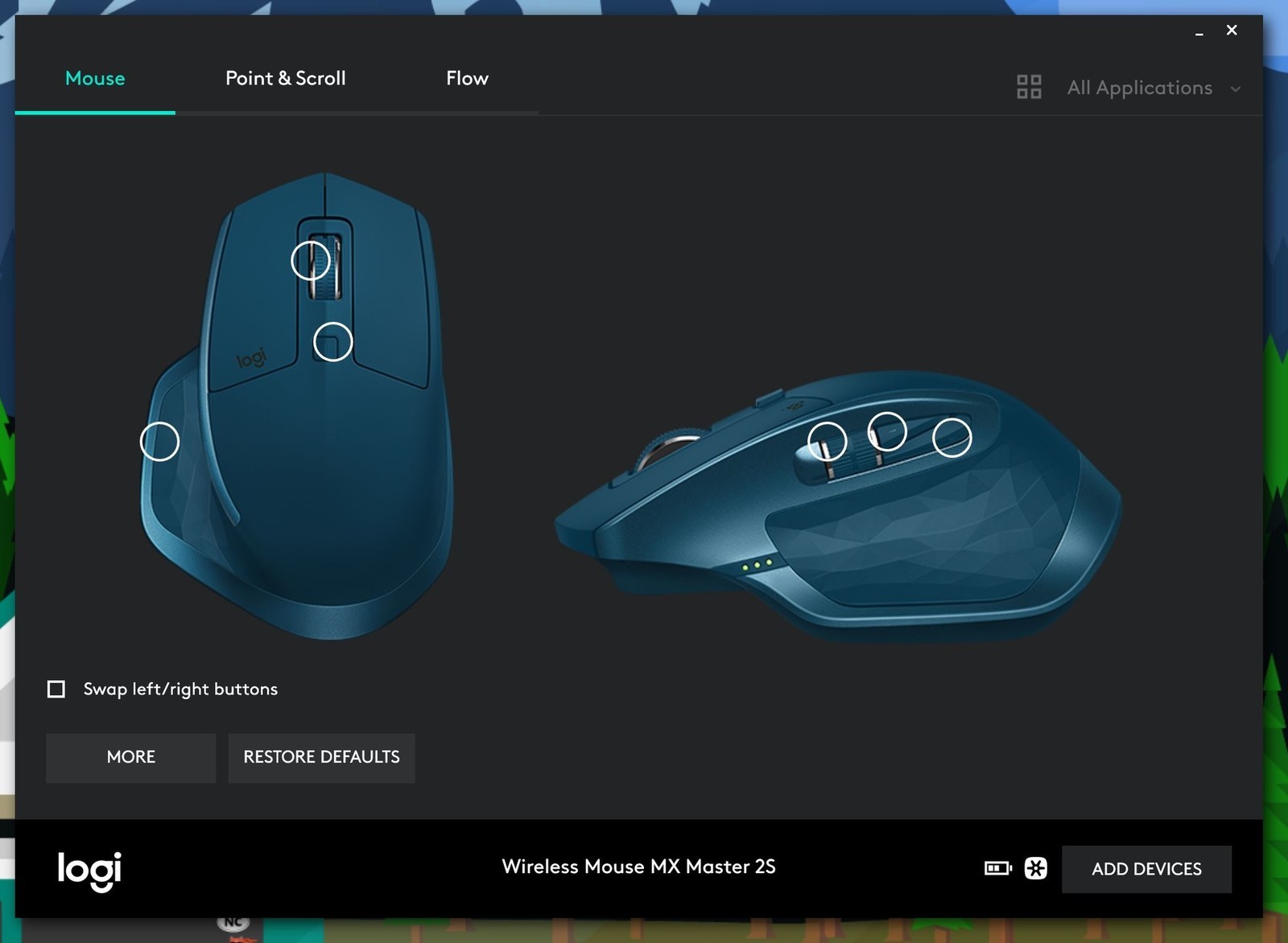 Logitech Mouse Not Showing Up In Gaming Software
